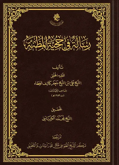 رسالة في حجية المظنّة