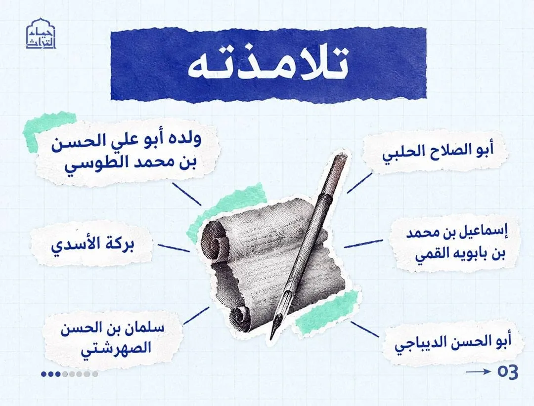 الشيخ الطوسي 1000 عام من العطاء.