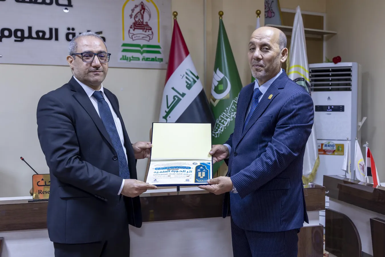 الهيأة العليا لإحياء التراث تقيم الندوة التمهيدية الثالثة لمؤتمر ألفية حوزة النجف الأشرف الثاني
