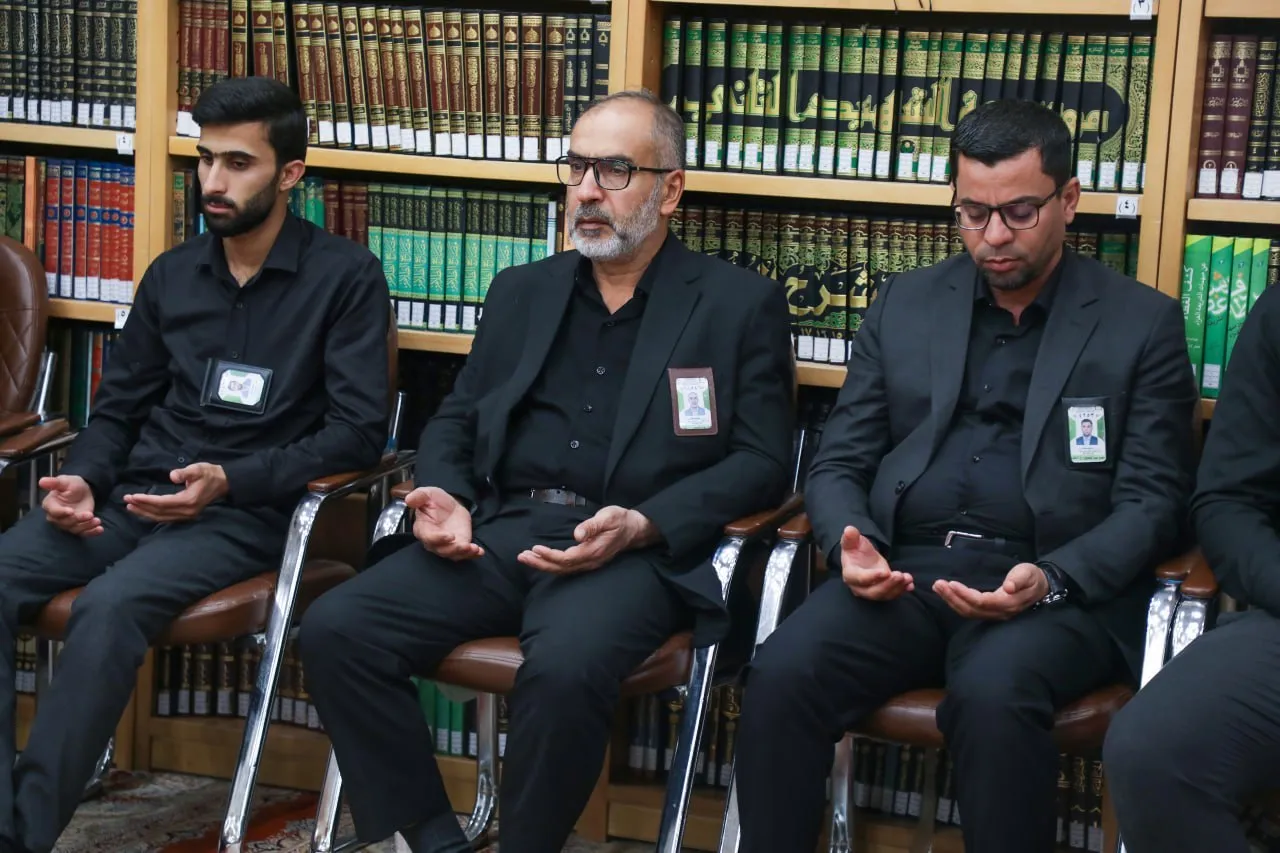 الهيأة العليا لإحياء التراث تقيم مجلس عزاء بمناسبة حلول المحرّم الحرام