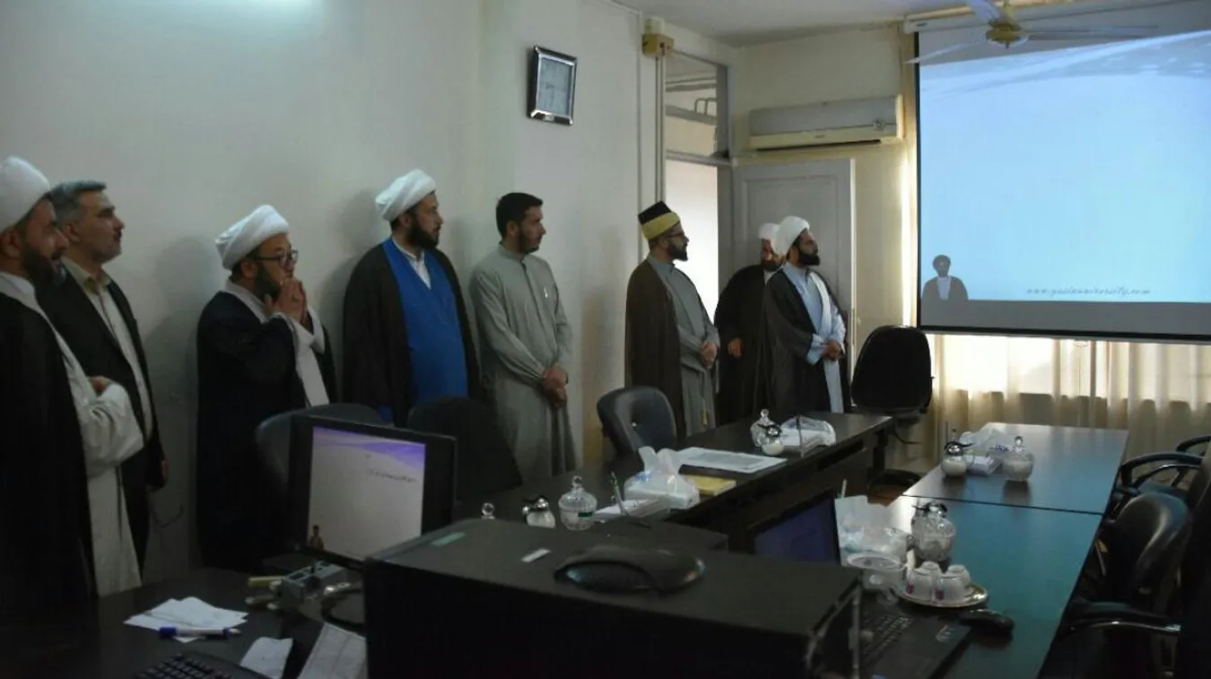 وفدٌ من مركزَيْ إحياء التراث والشيخ الطوسي يُجري جولةً معرفيّة في مدينة قم ومشهد المقدّستَيْن