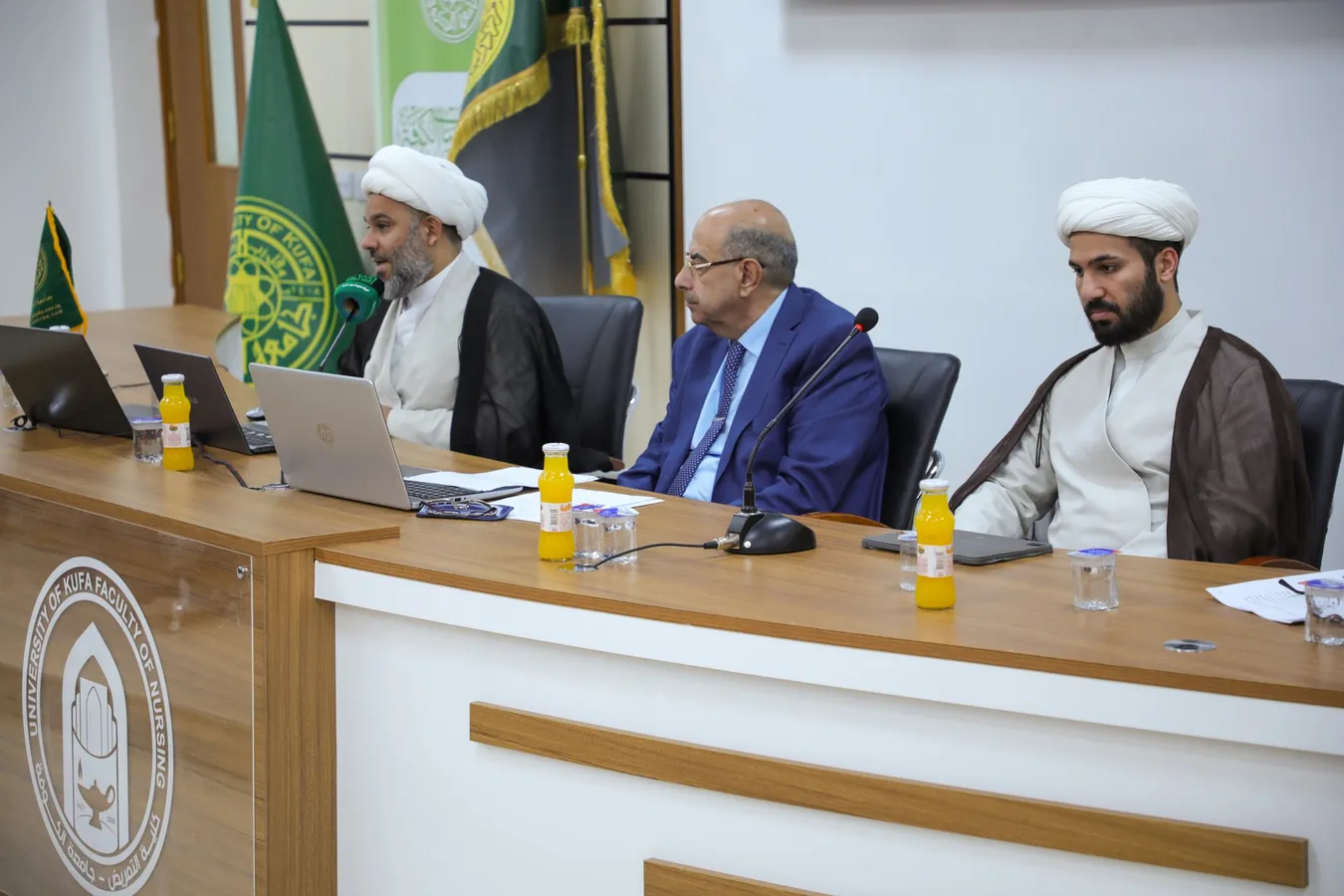 برعاية العتبة العباسية المقدسة.. انعقاد الندوة التحضيرية الأولى للمؤتمر التمهيدي لإحياء ذكرى ألفية حوزة النجف الأشرف في جامعة الكوفة