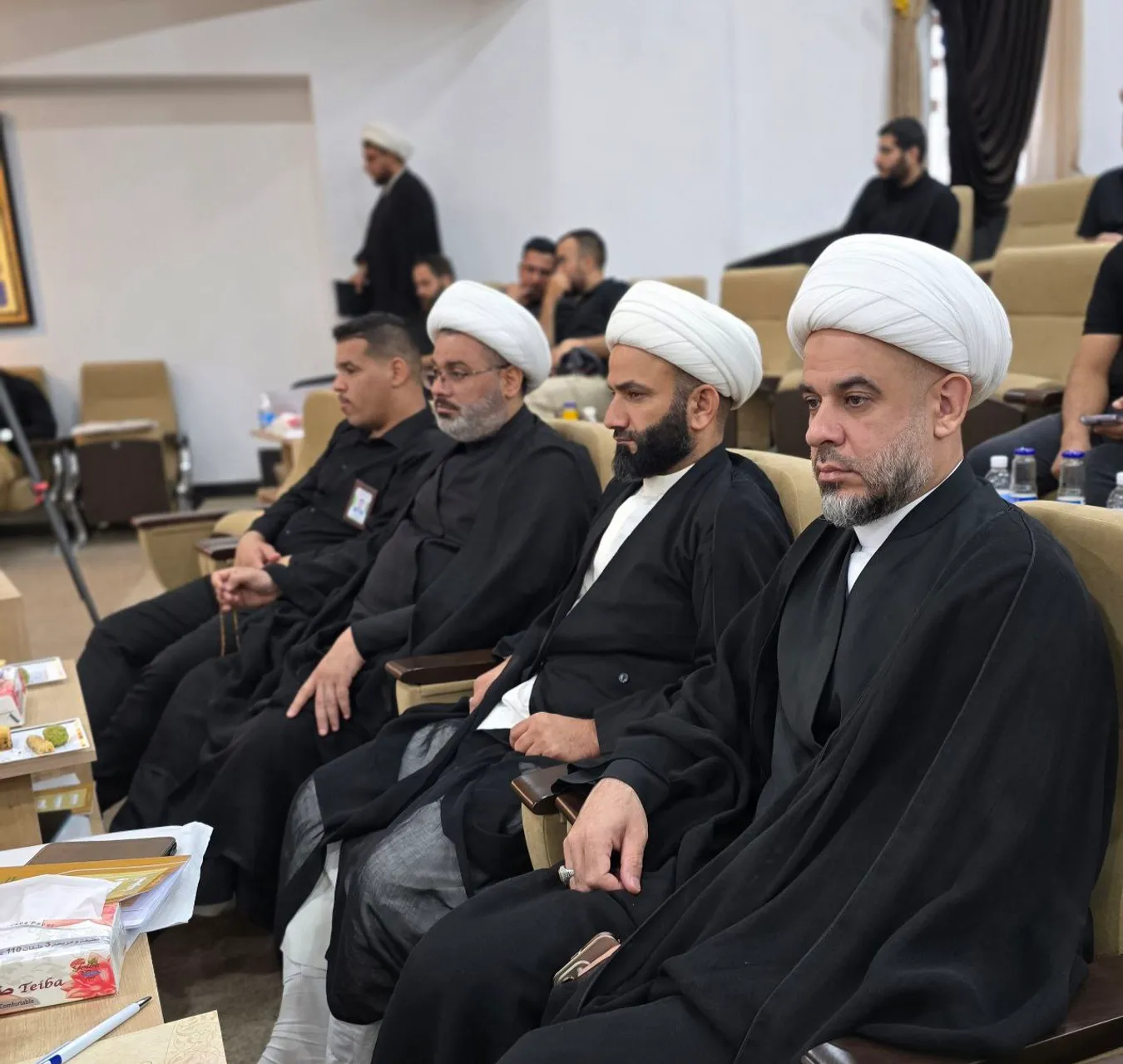 انطلاق أعمال المؤتمر الدوليّ السنويّ الثاني عشر لفكر الإمام الحسن المجتبى (الجلسة الحوزوية)، وتحت عنوان : الإمام الحسن(عليه السلام) بأقلام الآخرين/دراسات نقديّة وتحت شعار: الإمام الحسن (عليه السلام) قيادة وريادة