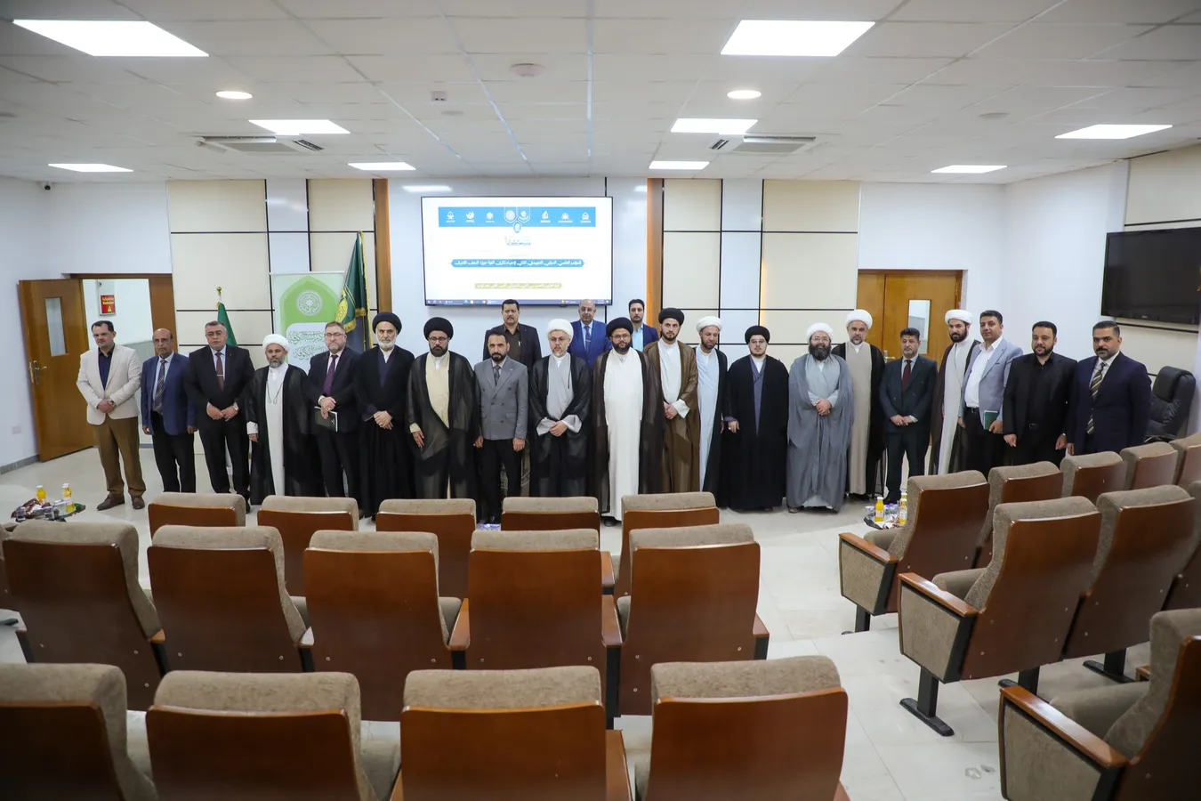 برعاية العتبة العباسية المقدسة.. انعقاد الندوة التحضيرية الأولى للمؤتمر التمهيدي لإحياء ذكرى ألفية حوزة النجف الأشرف في جامعة الكوفة