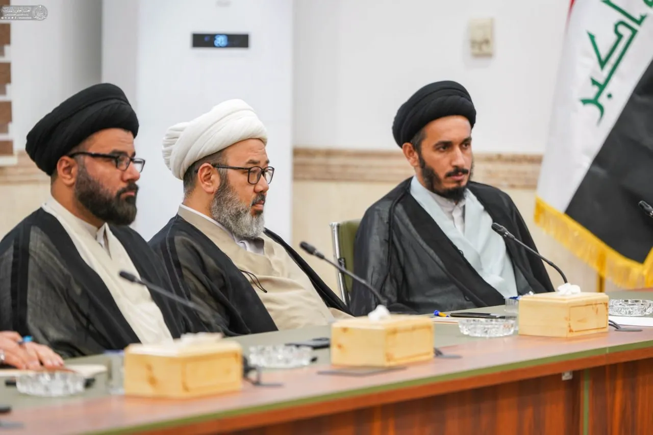 العتبة العلويّة المقدّسة تحتضن الاجتماع التنسيقيّ الأوّل لمشروع ألفيّة حوزة النجف الأشرف، بحضور مُمثِّلي العتبات المقدّسة