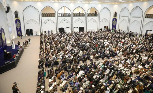 وفد الهيأة العليا لإحياء التراث يحضر حفل إزاحة الستار عن الطبعة الأولى من مصحف النجف الأشرف..