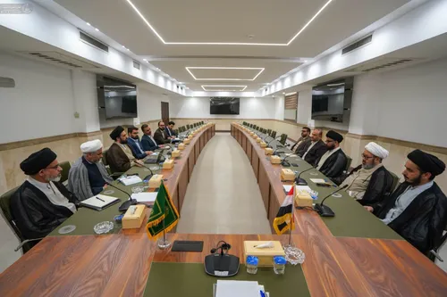 العتبة العلويّة المقدّسة تحتضن الاجتماع التنسيقيّ الأوّل لمشروع ألفيّة حوزة النجف الأشرف، بحضور مُمثِّلي العتبات المقدّسة