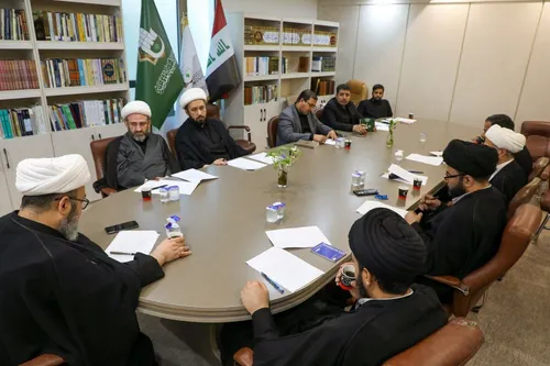 اللجنة التحضيرية والعلمية في الهيأة العليا للمؤتمر التمهيدي الثاني ومركز الشيخ الطوسي يعقدان اجتماعًا لمناقشة استعدادات الهيأة العلمية للمؤتمر...