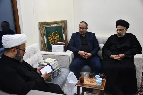 الهيأة العليا لإحياء التراث تستقبل وفداً من دار الرسول الأعظم (صلى الله عليه وآله)