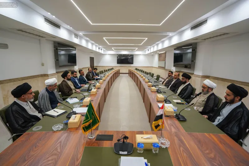 العتبة العلويّة المقدّسة تحتضن الاجتماع التنسيقيّ الأوّل لمشروع ألفيّة حوزة النجف الأشرف، بحضور مُمثِّلي العتبات المقدّسة
